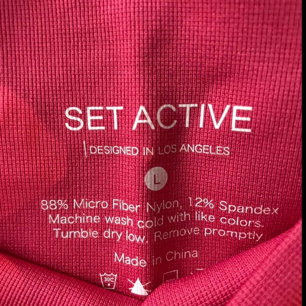 SET ACTIVE Pink Set - Picture 3 of 7